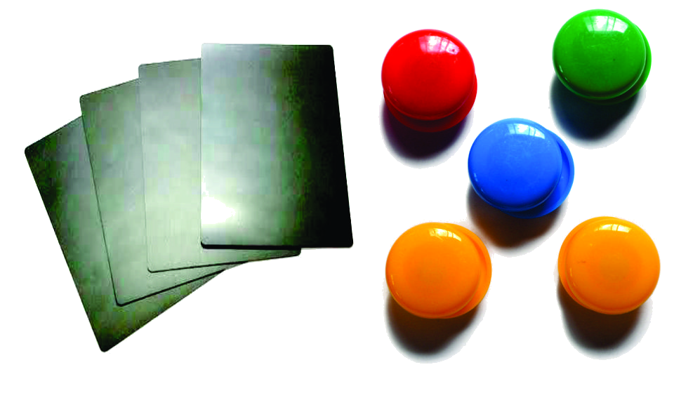 Magnetic Buttons & Flexible Sheet